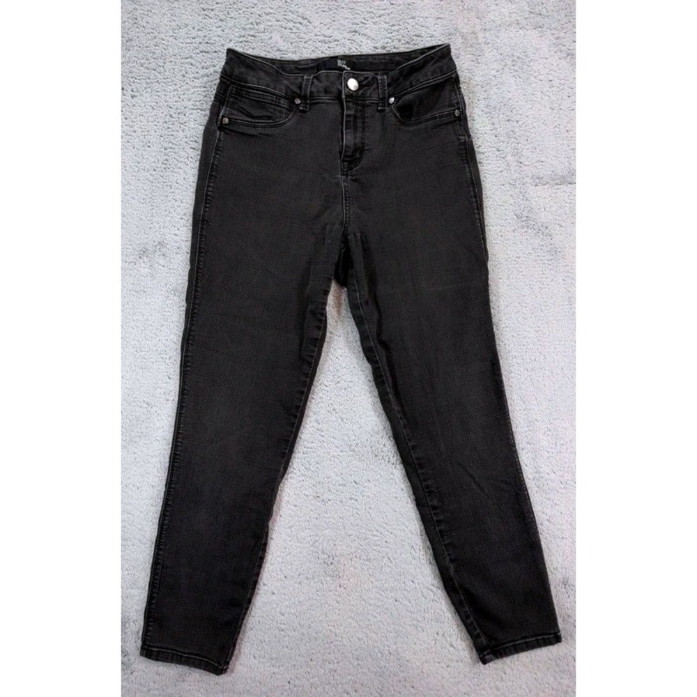 1822 Denim Black Skinny Jeans Women's Size 10 High Rise Stretch CJ5M1392A1